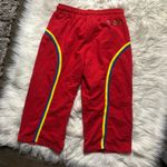 COOGI  rainbow stripe crop sweatpants size small Photo 3