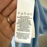 Dress the Population  One Shoulder Midi Dress in Light Blue Size M Photo 6