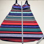 ZeroXposur  Active Swimwear Swim Dress Womens SZ Small Stripe UPF 30+ Outdoor NEW Photo 7