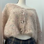 525 America  Multicolored Oatmeal Cardigan - M/L Photo 2