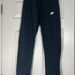 Nike Men’s Black Lightweight Straight Leg Lounge Pants With Pockets Size Small Photo 0