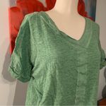 Gerard Darel  Womens Size 1 Linen Shirt Short Sleeve Photo 1