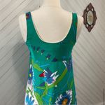 Julie Brown Silk Spring Floral Sleeveless Knee Length Dress size 4 Photo 8