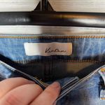 Kancan Mid Rise Skinny Jeans Light Wash Raw Hem 30 Blue Size 10 Photo 2