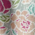 Vintage sheer floral secretary blouse sailor knot/p Photo 6