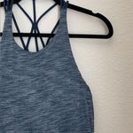 Lululemon Wild 2-in-1 Tank Top Medium Support Heathered Stripe Grey, 6 Photo 3