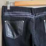 Trendy Black and Gray Women's Skinny Jeans Size 31 Photo 4
