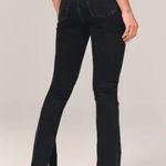 Abercrombie & Fitch A&F Skinny High Rise Vent Hem Jeans Black Photo 1