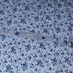 April Cornell Trading Womens Blue Floral Sleeveless Maxi Dress Small Photo 2