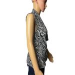Vince Camuto  sleeveless zebra top sz M   LTOP123 Photo 1