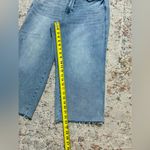 Judy Blue   Mid Rise Tummy Control Top Wide Leg
Crop Jeans with Raw Hem size 16W Photo 8