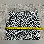 CAbi zebra print joggers high rise ankle length size Medium animal print Photo 8