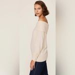 Paige Women’s Izabella Wool Mix Jumper Bardot Style Off Shoulder Sweater Ivory S Photo 1