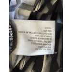 Worthington Short Sleeve Scoop Neck Abstract Blouse Size 1X Black/Gray Ruffle Photo 5