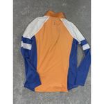 Ralph Lauren womens rlx colorblock quarter zip blue orange white EUC Xs Photo 7
