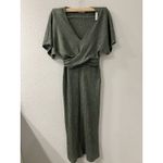 All in Favor  NWT OLIVE PLISSE‎ TEXTURED DRESS SIZE S Photo 1