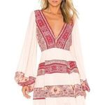 Free People My Love Mini Dress In Tea Combo Photo 2