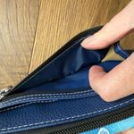 NWOT Bradford Exchange Eddie LePage Spirit Of The Wilderness Trifold Wallet Wolf Blue Photo 5