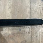 Talbots Vintage  Black Suede Leather Belt Size XL
Made In USA Photo 6