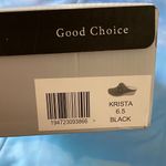 NWT GC Shoes
Women's Krista Perforated Flower Wedge
Mules Black Size 6.5 Photo 11