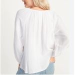 Old Navy New Shirred double -weave blouse - Photo 1