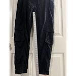 Sundance  Women's Black Eyelet Cargo Pants Size Small Bohemian Vacation Photo 7