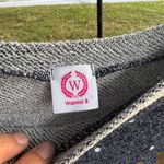 Wanna B Gray and Gold Women's Sweater - Let It Snow Photo 5