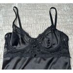 Target Black Lace Silky Slip Night Dress Photo 2