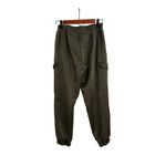 ZARA  Pants Green Casual Pull On Cargo Satin Joggers Size Women's Small Photo 1