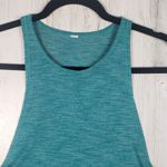 Lululemon Athletica Turquoise Space Dye Sweat Date Tank Top Women's Photo 1