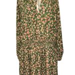 Lost + Wander dress wide neckline w/keyhole opening & tie lined floral Sz 3X NWT Photo 0