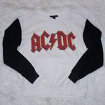 Forever 21  White AC/DC Crewneck Top Photo 0