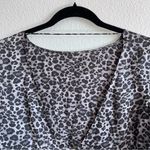 Equipment  Zipporah Short Dress in Silver Steel Multi Photo 6