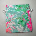 Lilly Pulitzer Dust Jewelry Drawstring Small Bag Photo 0