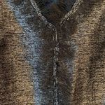 Donna Ricco NWT Silver Fringe Sleeveless Sheath Dress Size 8 Photo 3