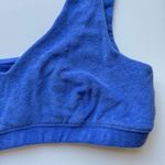 Aerie NEW  Offline Terry Recharge Least Support Bra Blue Size Large L Photo 3