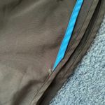 Nike Dri-Fit Women’s Black Rainbow Striped Athletic Running Shorts Photo 2