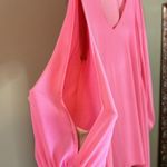 Lovers + Friends  Flowy Mini Dress Open Long Sleeves Size Medium Photo 2