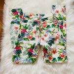 American Apparel Adorable Deadstock High Waist Tropical Flamingo Skinny Jeans Photo 3
