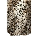Isalis Jaguar Print Slip Dress – Sexy Animal Print Mini Dress Size Medium Black Photo 6