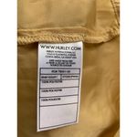 Hurley Rain Lightweight Parka Jacket Windbreaker Womens Gold Tan Size Small Hood Photo 6