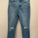 Madewell  The High-Rise Slim Boyjean Size 24 Women’s Light Wash Photo 1