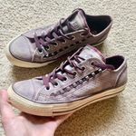 Converse Purple Low Top Sneakers Photo 0