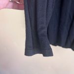 Philippe Adec Paris Womens Black Vneck Sweater Size Large Silk Cashmere Blend Black Photo 3