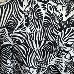 Vintage Zebra Print Jacket Black White Animal Print Size‎ 10 Y2K Photo 5