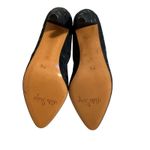 Walter Steiger Navy black Polka dots heel pump sz 7.5 B Handmade In Italy VTG Blue Photo 8