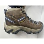 Keen New  Women's TARGHEE II MID Waterproof Hiking Boot, Goat/Crown Blue, Size 6 Photo 7