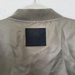ANINE BING Leon Bomber Jacket in Army Green, New with Flaw Photo 9