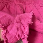 Vanilla Star Jeans Hot pink distressed jean shorts Photo 6