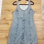 Levi's Levi’s Tuli Denim Mini Dress Size Large Photo 6